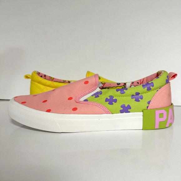 *NEW* Sponge Bob Slip On Sneaker - Picture 3 of 11